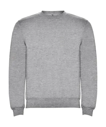 Roly Boys - Kids Plain Brightly Coloured Cotton Sweatshirt Jumper Sweater - Grey