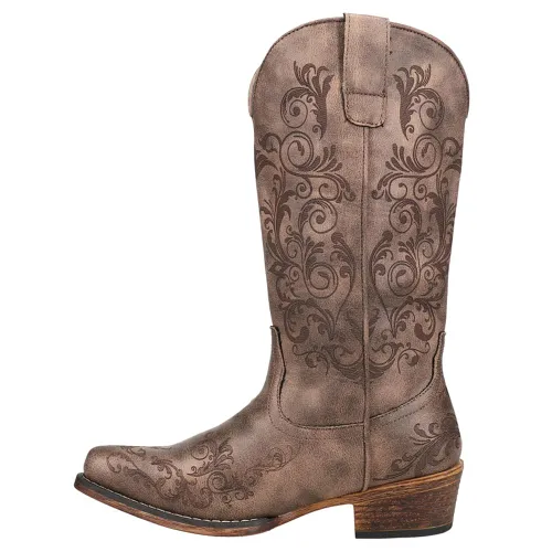 ROPER Women's Tall Stuff Round Toe Cowboy Boots Western