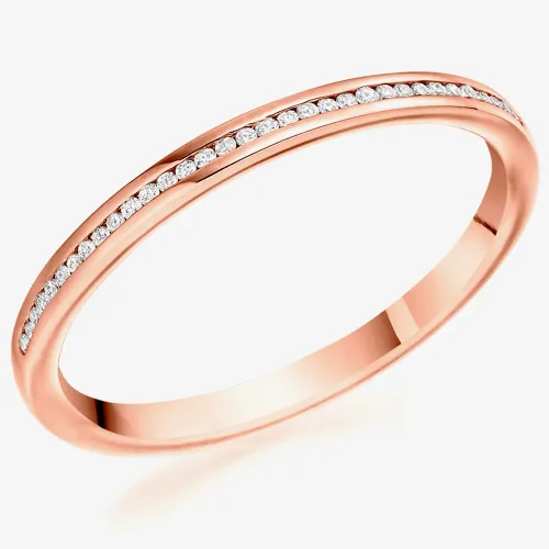 Rose-Gold Diamond Eternity Ring (L) HET8971