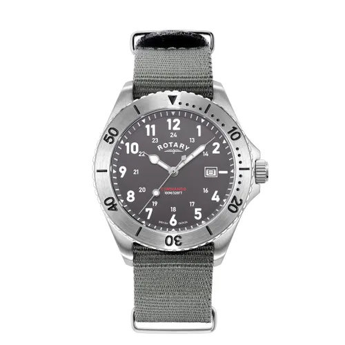 Rotary Commando Gents Watch (GS05475/48 Grey Dial)