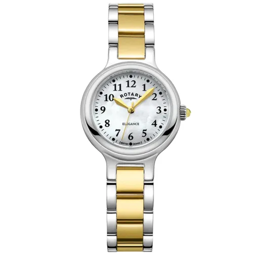 Rotary Elegance Ladies Two-Tone Watch LB05136/41