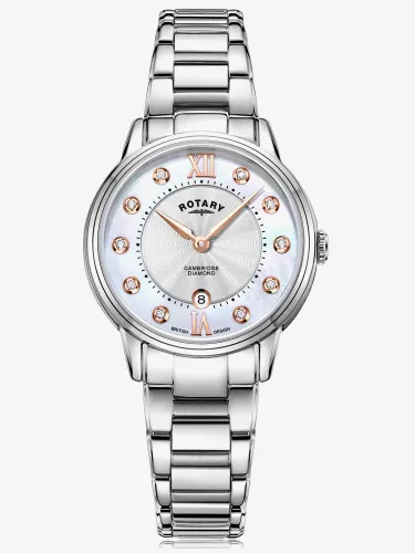 Rotary Ladies Cambridge Diamond Watch LB05425/07/D