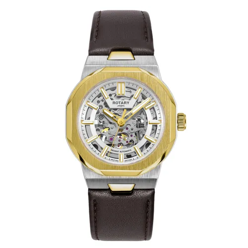 Rotary Skeleton Automatic Men's Watch - GS05496/06