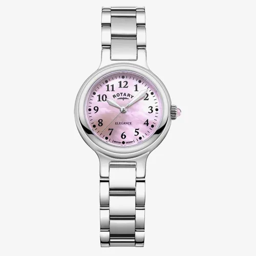 Rotary Traditional Elegance Pink Mother Of Pearl Watch LB05135/07