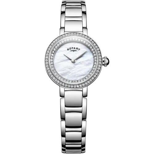 Rotary Womens Analogue Classic Quartz Watch with Stainless