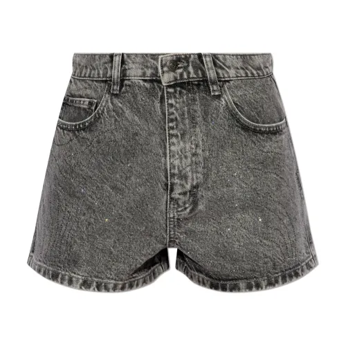 Rotate Birger Christensen , Denim shorts ,Gray female, Sizes: