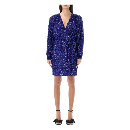 Rotate Birger Christensen , Dress ,Blue female, Sizes: