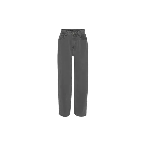 Rotate Birger Christensen , High Rise Jeans ,Gray female, Sizes: