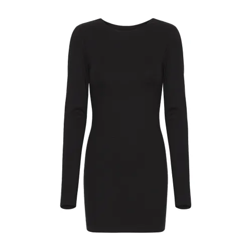 Rotate Birger Christensen , Jersey Cut-Out Mini Dress ,Black female, Sizes: