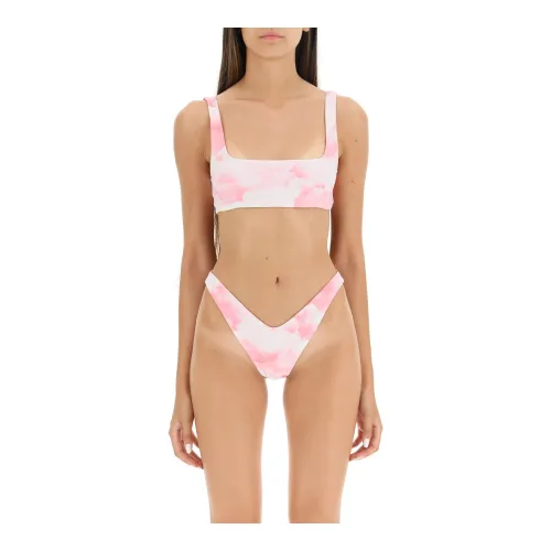 Rotate Birger Christensen , Pearla bikini set ,White female, Sizes:
