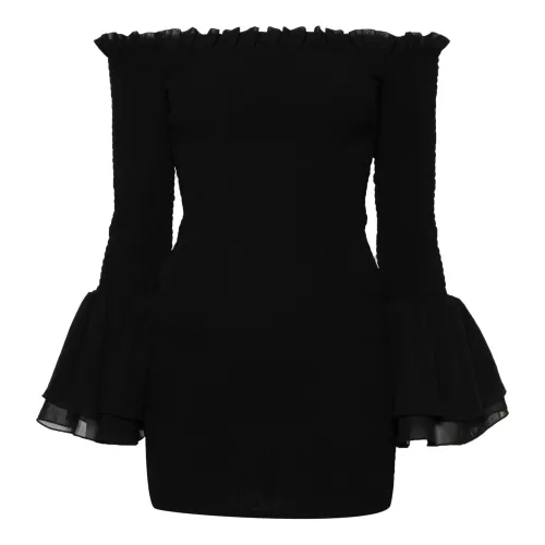 Rotate Birger Christensen , Rotate Dresses Black ,Black female, Sizes: