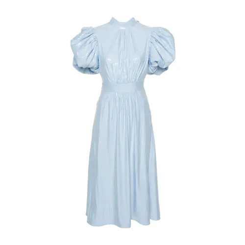 Rotate Birger Christensen , Rotate Dresses Clear Blue ,Blue female, Sizes: