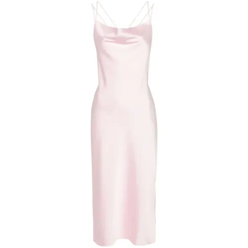 Rotate Birger Christensen , Rotate Dresses Pink ,Pink female, Sizes: