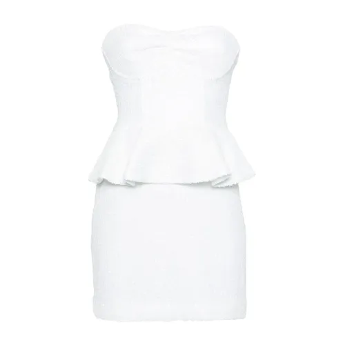 Rotate Birger Christensen , Rotate Dresses White ,White female, Sizes: