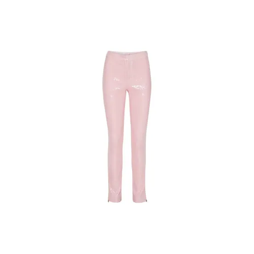 Rotate Birger Christensen , Sequin Boot Cut Pants ,Pink female, Sizes: