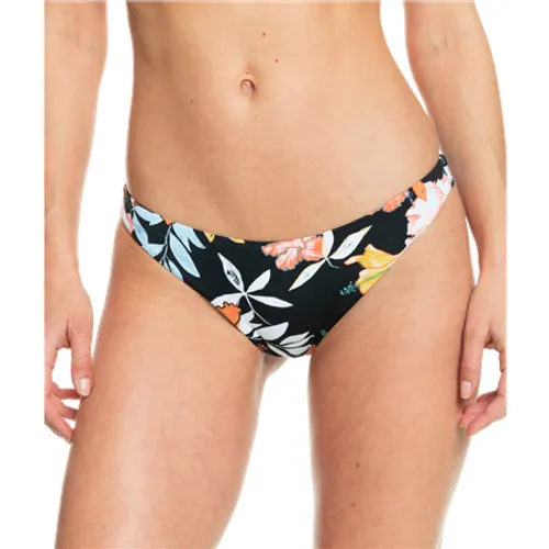 Roxy Beach Classics Cheeky Bikini Bottoms - Anthracite Island Vibes