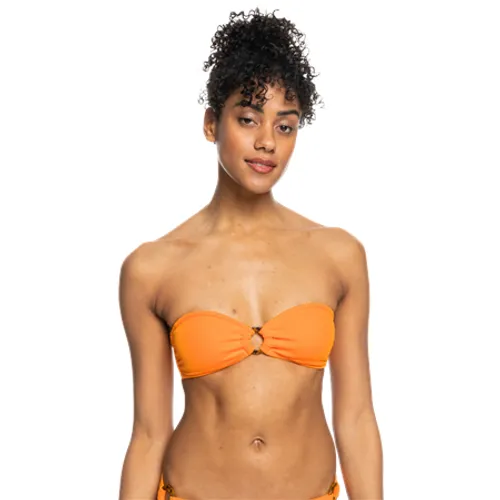 Roxy Color Jam Bandeau Bikini Top - Tangelo