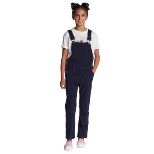 Roxy Girls Are You With Me Dungarees - Mood Indigo
