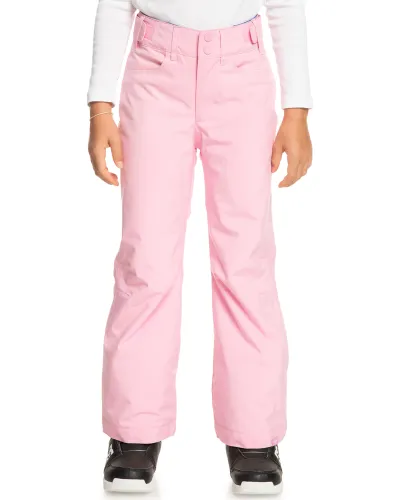 Roxy Girl's Backyard Pants 14+ - Pink Frosting
