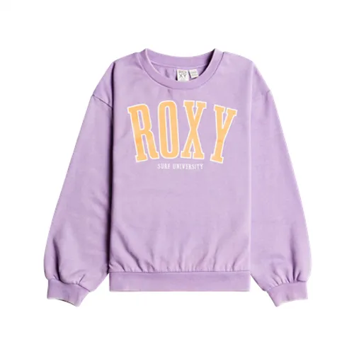 Roxy Girls Butterfly Parade Sweatshirt - Purple Rose