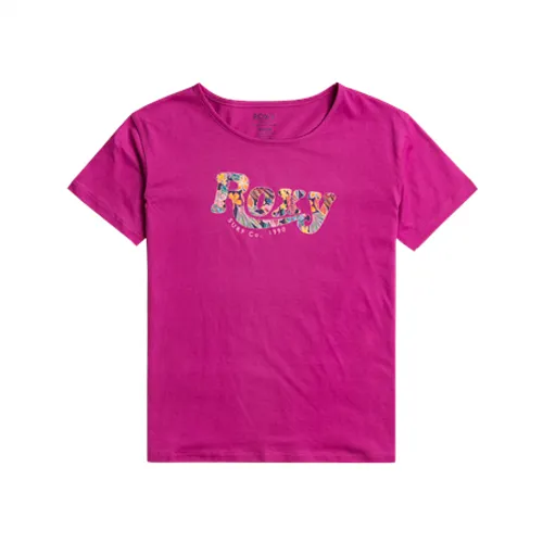 Roxy Girls Day And Night T-Shirt - Vivid Viola