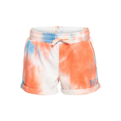 Roxy Girls We Choose Shorts - Tropical Peach Water Tie Dye