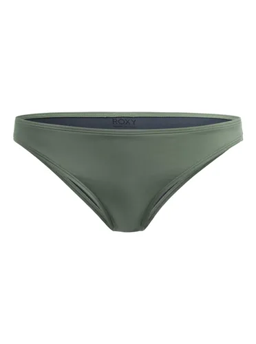 Roxy Moderate Bikini Bottoms Beach Classics Women Green L