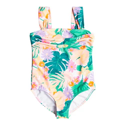 Roxy Paradisiac Island One Piece Swimsuit - Mint Tropical Trails
