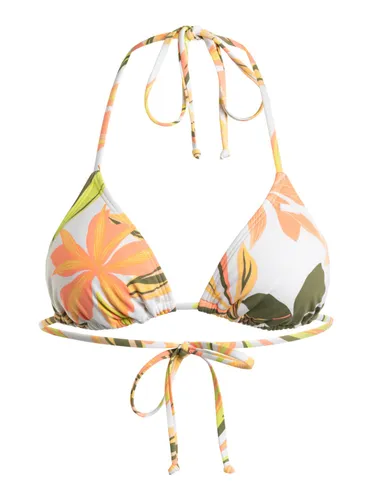Roxy Printed Beach Classics - Tiki Tri Bikini Top for Women