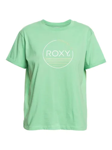 Roxy Short-sleeved T-shirt Women Green XL