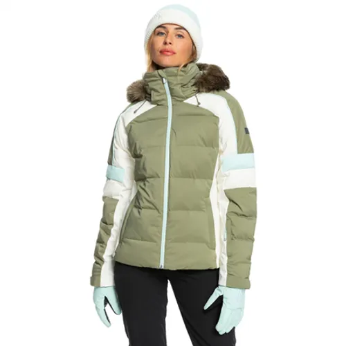 Roxy Snowblizzard Technical Jacket - Deep Lichen Green