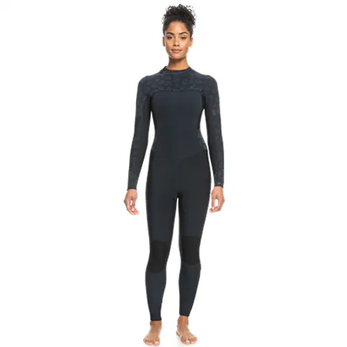 Roxy Swell Series 5/4mm Back Zip Wetsuit (2022) - Black
