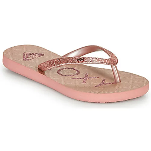 Roxy  VIVA GLTR III  girls's Children's Flip flops / Sandals in Pink