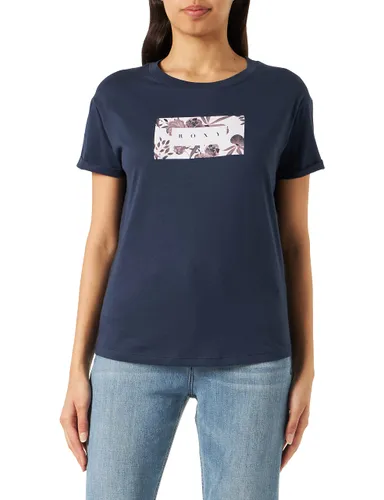 Roxy Young Women Sparkle Evening Flowers Square T-Shirt