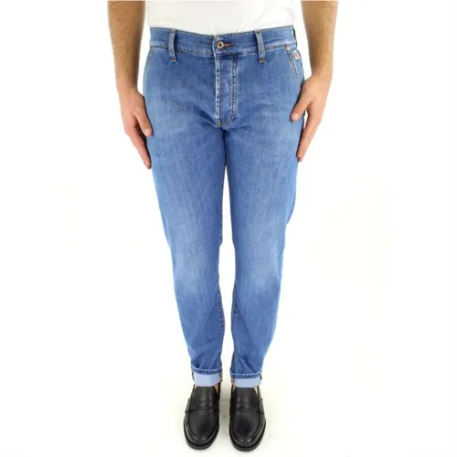 Roy Roger's , Jeans NEW Elias Virgo ,Blue male, Sizes: