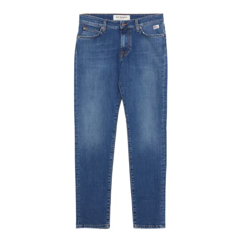 Roy Roger's , Straight Jeans ,Blue male, Sizes: