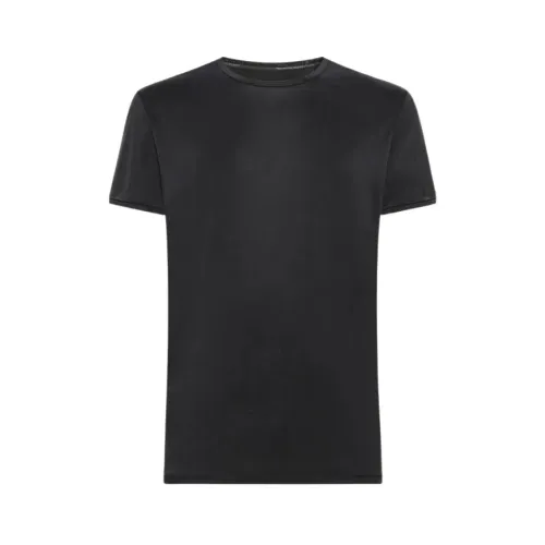 RRD , Black T-shirts and Polos ,Black male, Sizes: