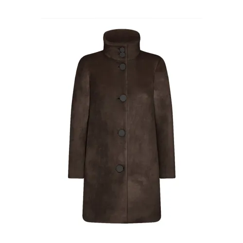 RRD , Brown Synthetic Coat for Women ,Brown female, Sizes: