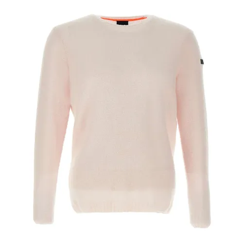 RRD , Classic Wool Sweater for Men ,Pink male, Sizes: