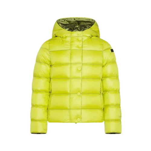 RRD , Elegant Sporty Hooded Down Jacket ,Yellow male, Sizes: