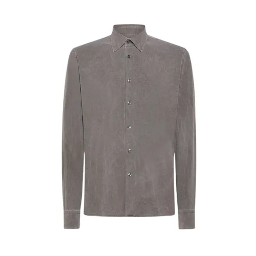 RRD , No Iron Technical Fabric Wash Piqué Shirt ,Brown male, Sizes: