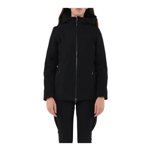 RRD , Stretch Surflex Down Jacket with Hood ,Black female, Sizes: