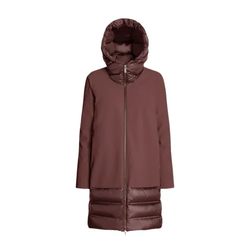 RRD , Winter Hybrid Parka Jacket ,Brown female, Sizes: