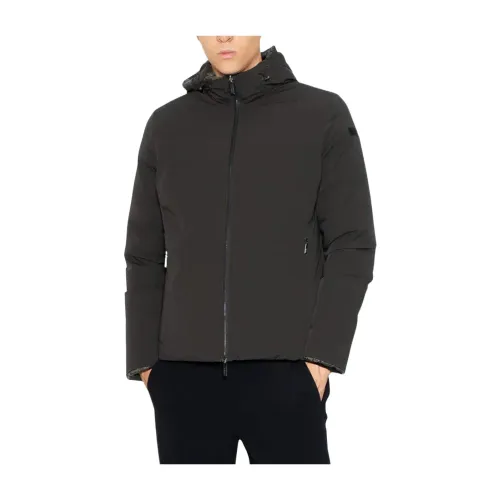 RRD , Winter Jacket, Cult Model in Technical Fabric with Padded Interior and Hood ,Black male, Sizes: