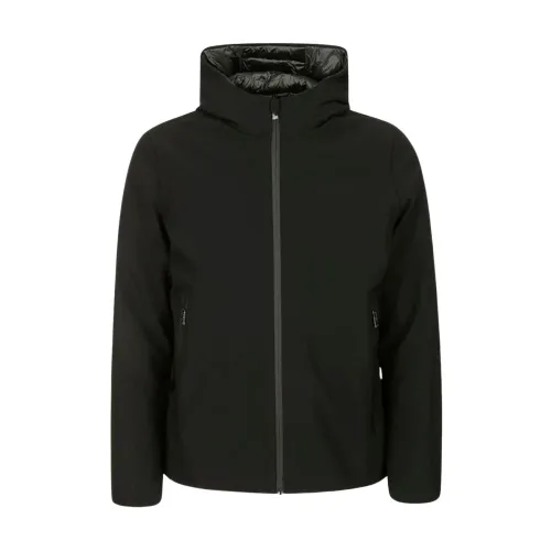 RRD , Winter Jacket, Technical Fabric, Padded Interior, Hood ,Black male, Sizes: