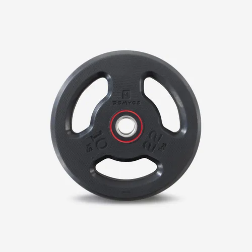 Rubber Weight Disc With Handles 28mm 10kg