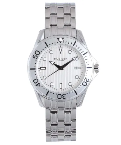 Rudiger : mens chemnitz silver watch Stainless Steel - One Size