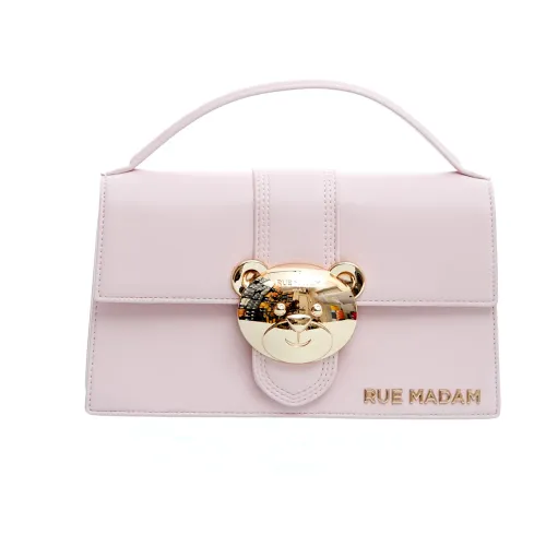 Rue Madam , Pink Teddy IT Bag ,Pink female, Sizes: ONE SIZE