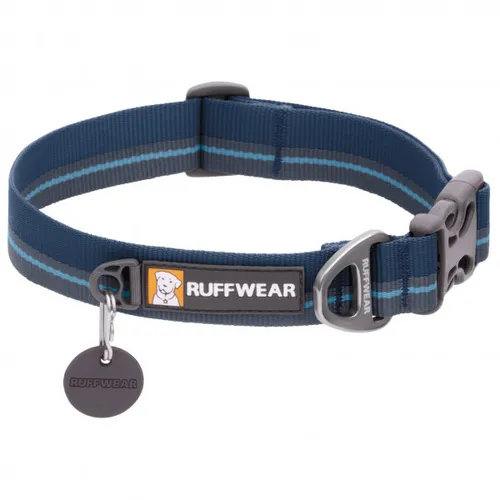 Ruffwear - Flat Out Collar - Dog collar size 11-14'', blue