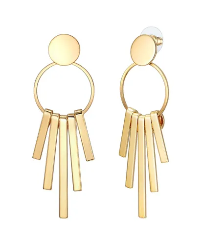 Runway Womens Female Fashion jewelry ear stud Metal (Alloy) - Gold - One Size